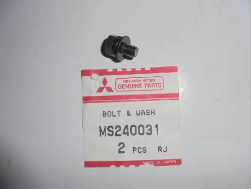 [MS240031] Radiator Condenser Tank Bolt & Washer Assembled 6X12